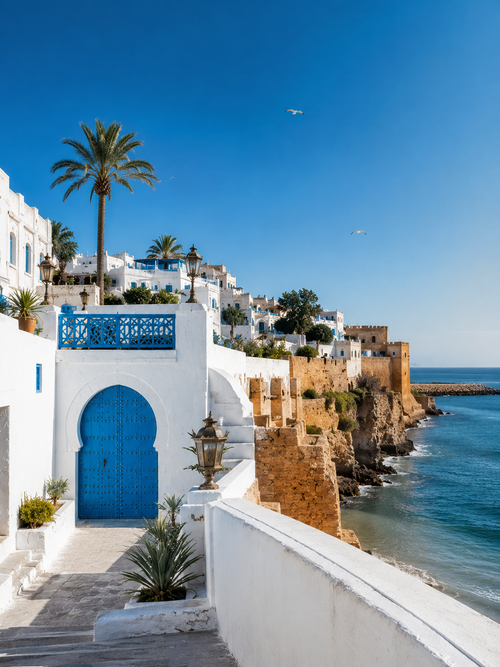 Rabat, horizon marin — Affiche Fine Art Maroc | Morocco Walls