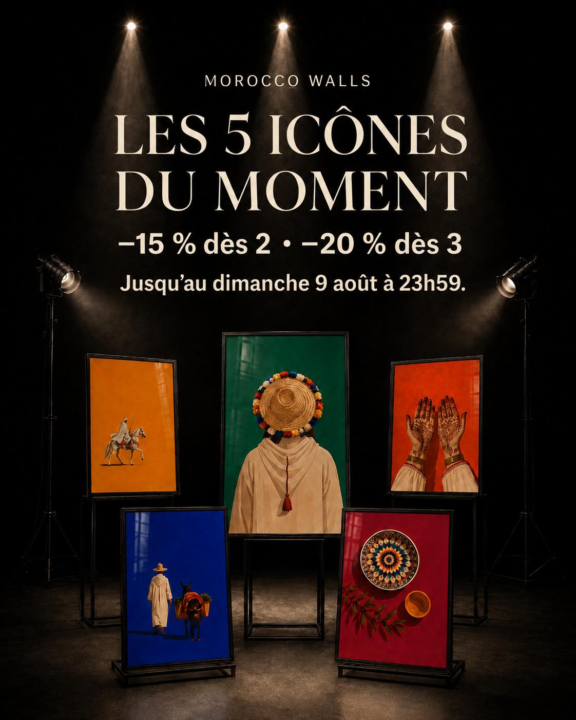 Les 5 Icônes du moment