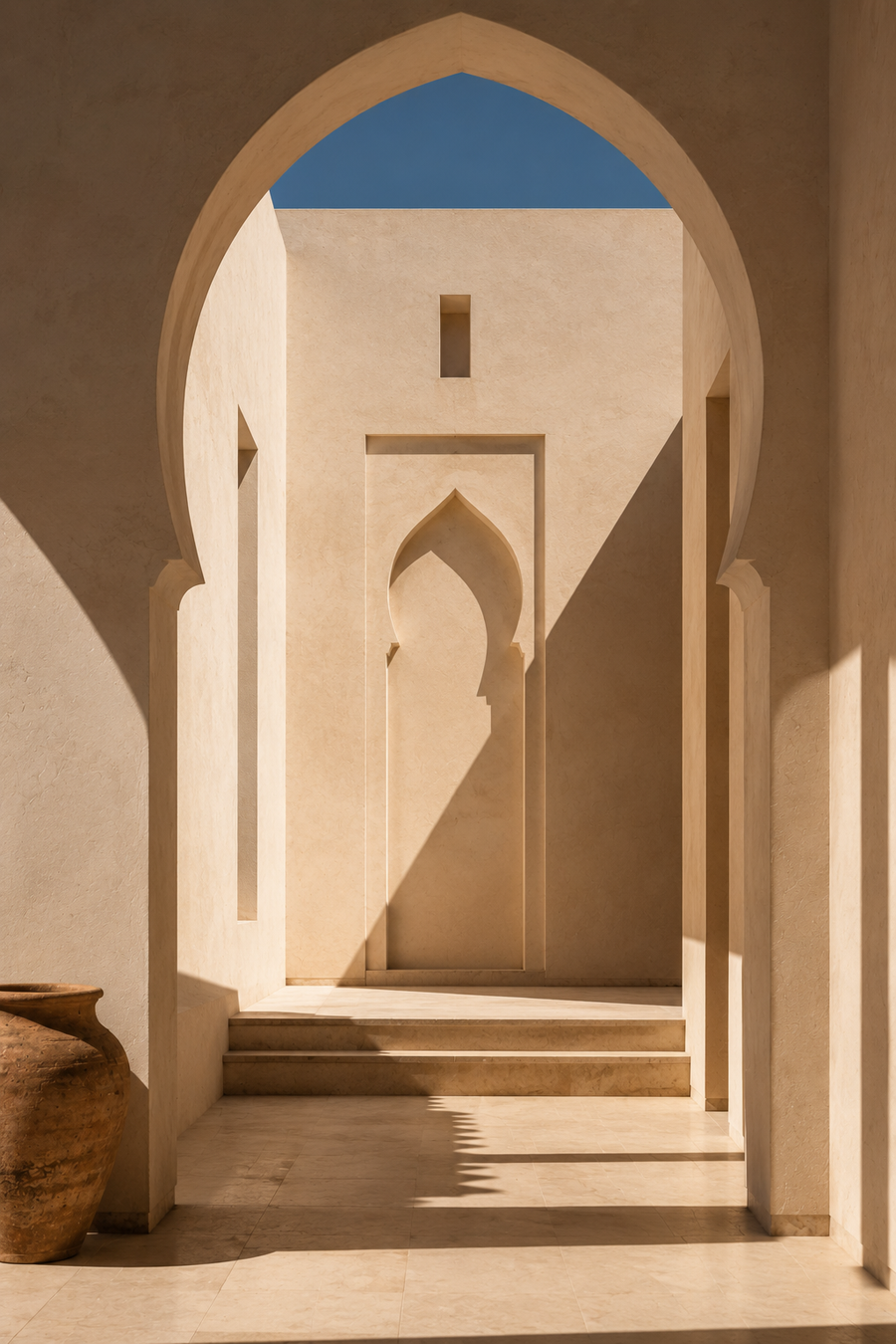 Géométrie marocaine — Affiche Fine Art Design Maroc | Morocco Walls