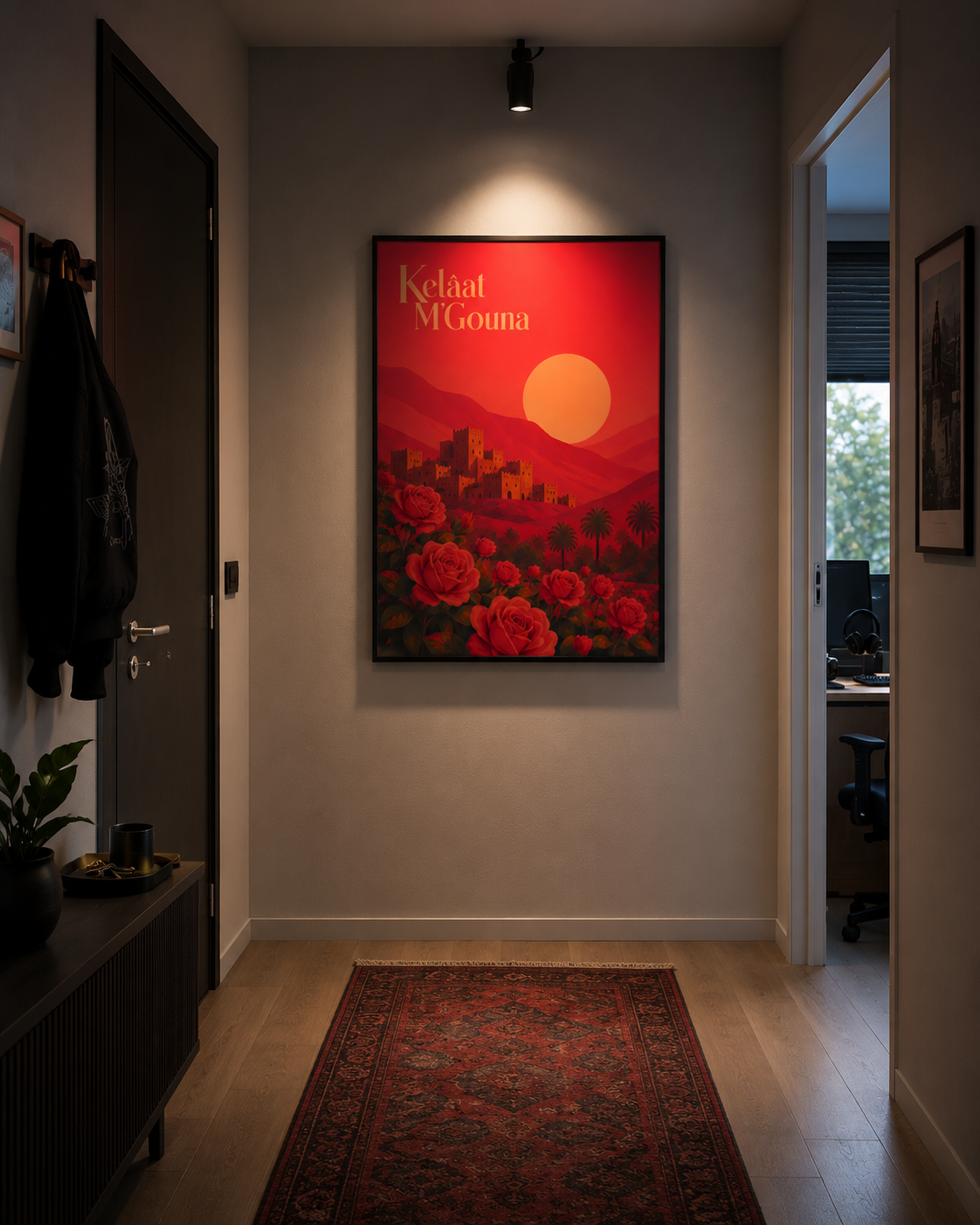 Une maison-galerie ouverte sur le Maroc.