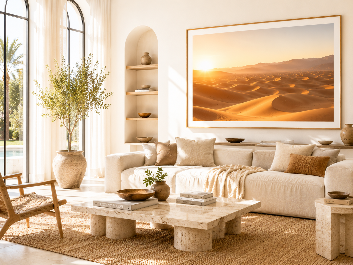 Collection Sud Marocain — affiches désert Maroc, dunes, kasbahs, Merzouga